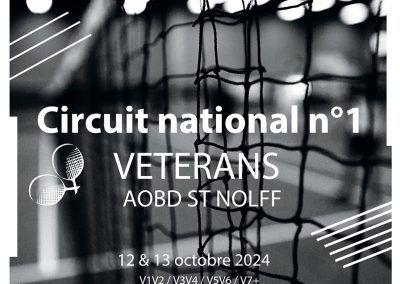 Tournoi national vétéran – étape1