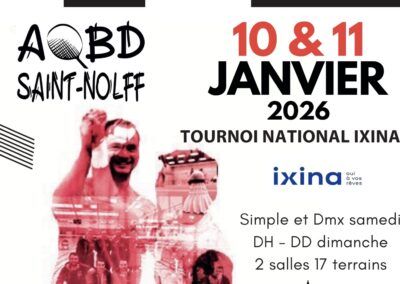 Tournoi national AOBD 2026